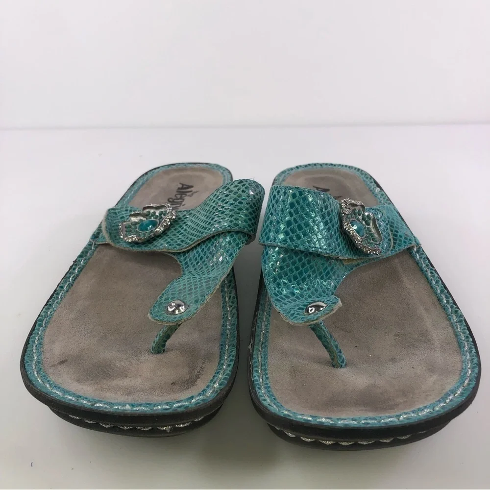 Alegria PG Lite CAR-727 Slip On Leather Sandals Women's EU 40 Size 10